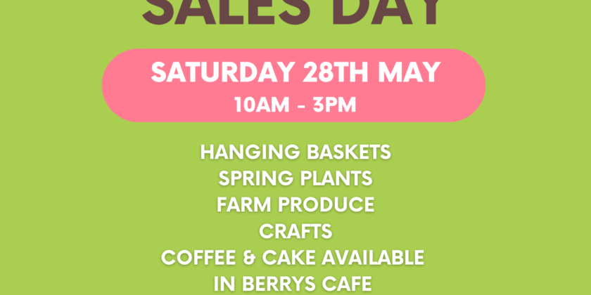 Spring Sales Day 28th May 2022